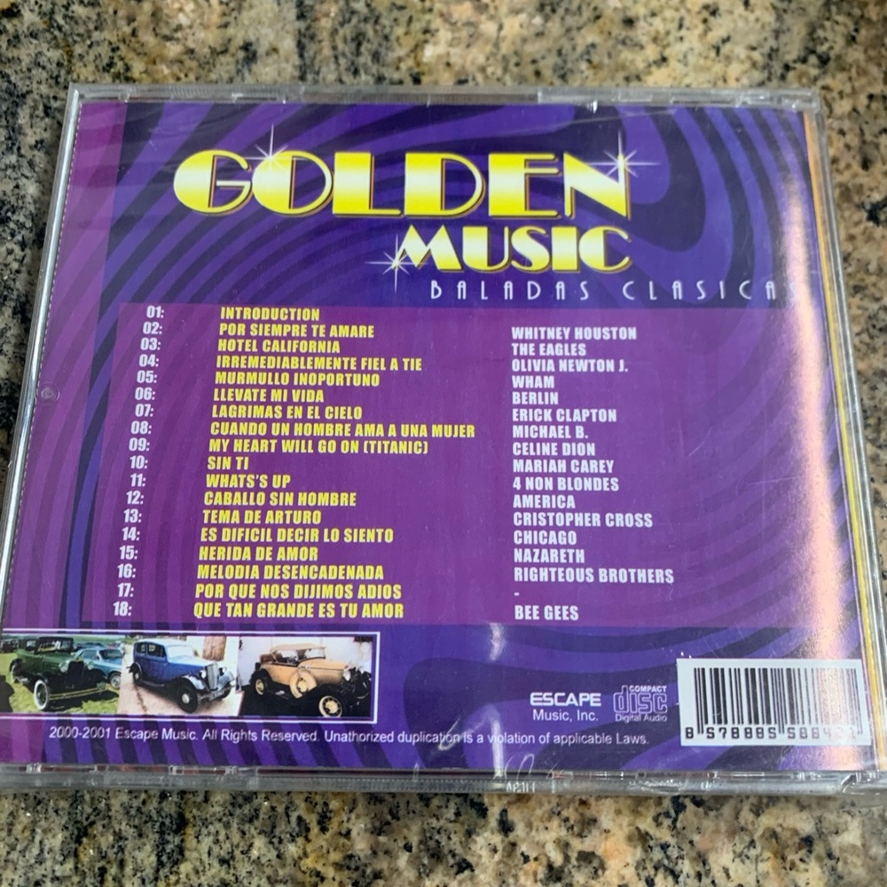 Golden Music Ballads Clasica CD